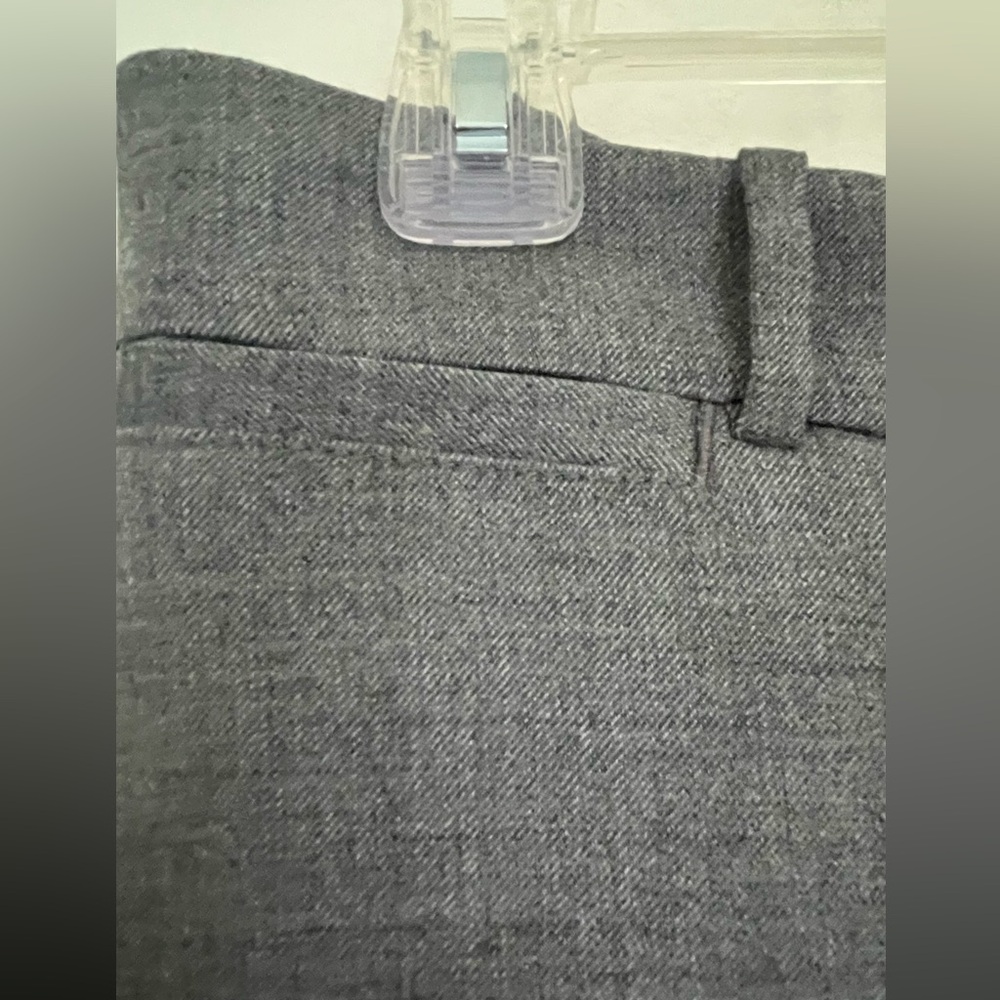 WHITE HOUSE BLACK MARKET Nell Gray Cropped Career Work Style Pant Size 4 EUC - Picture 4 of 11